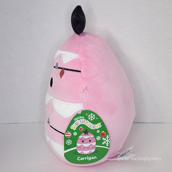 CARRIGAN 🎄 Pink Christmas Tree Xmas 2024 Original Squishmallows By Kellytoy NWT - Picture 2 of 8